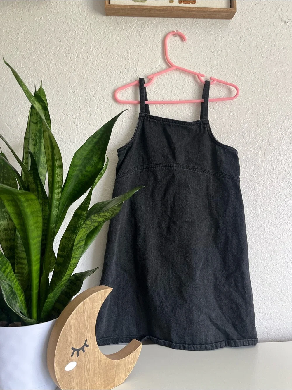 Old Navy Black Denim Girls' Sundress